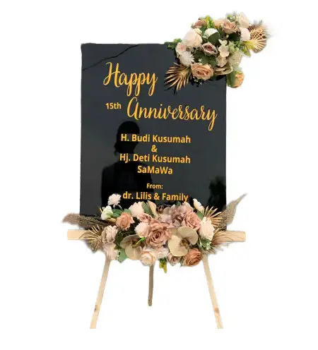 Papan Bunga Akrilik Mekarraharja