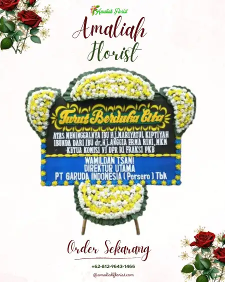 Papan Bunga Duka Mekarraharja